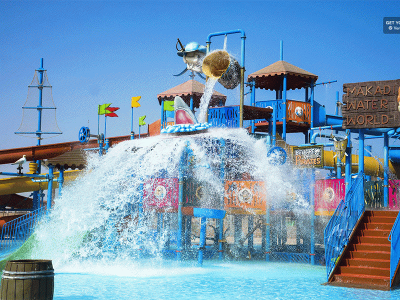 Hurghada: Makadi Water World Entrance Ticket