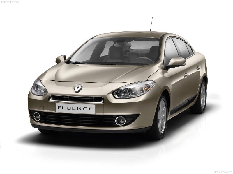 Renault Fluence 2010 Gold