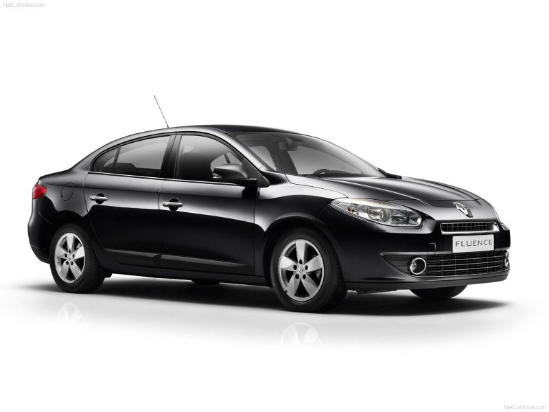 Renault Fluence 2010 Black